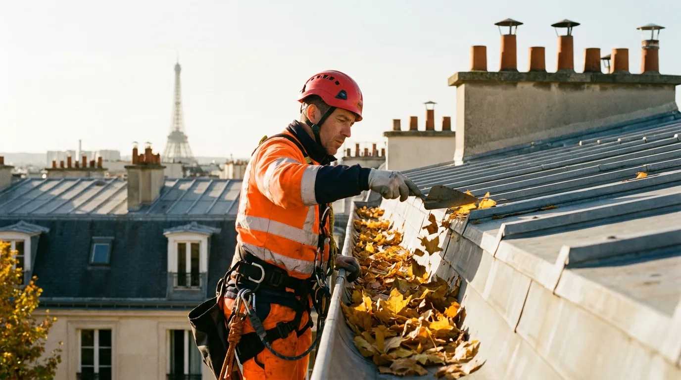 Nettoyer ses chéneaux : le bon moment, la bonne méthode