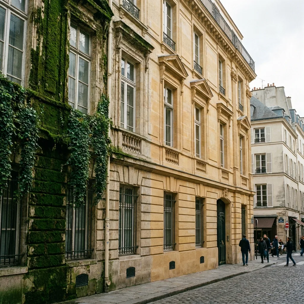 Dévégétalisation de façades — réalisation 3