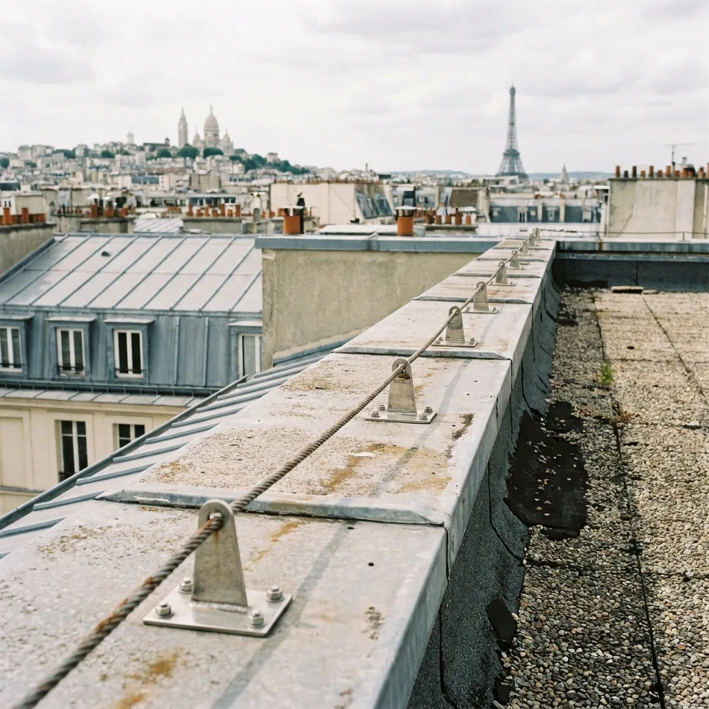 Installation de points d'ancrage — réalisation 3